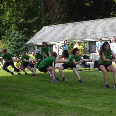 Group Bookings - tug of war