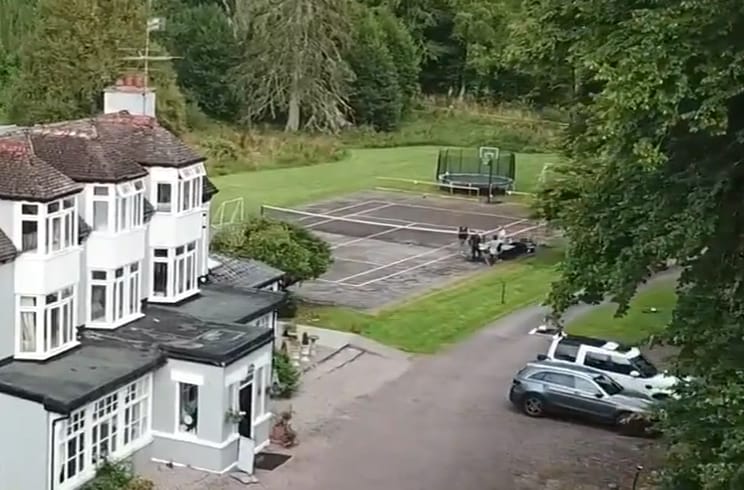 On Site Parking - house car park